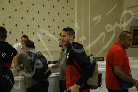 وصول منتخب مصر تونس (44)