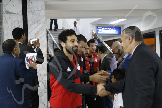 وصول منتخب مصر تونس (30)