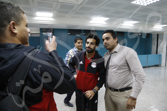 وصول منتخب مصر تونس (33)