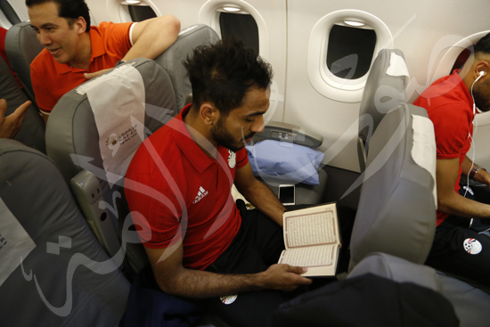 وصول منتخب مصر تونس (24)