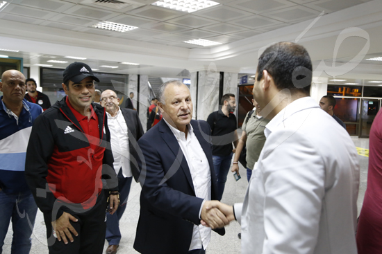 وصول منتخب مصر تونس (28)