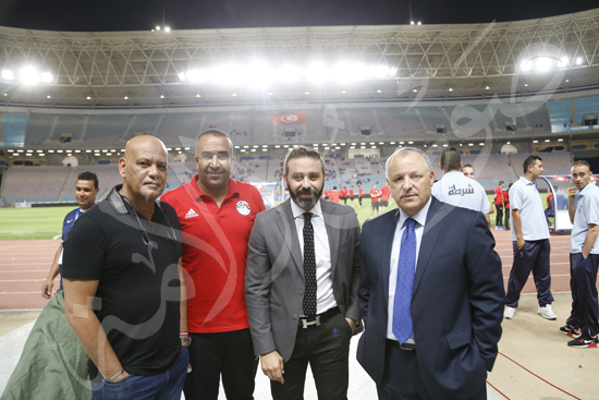 لاعبو المنتخب الوطنى ومنتخب تونس (2)