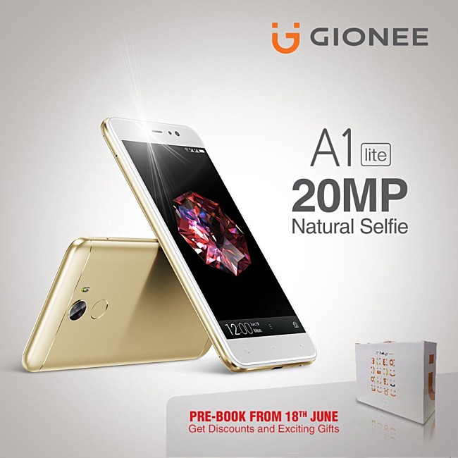  شركة Gionee الصينية تطلق هاتفها الجديد A1 lite فى الأسواق 