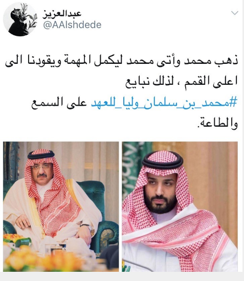 Capture محمد بن سلمان