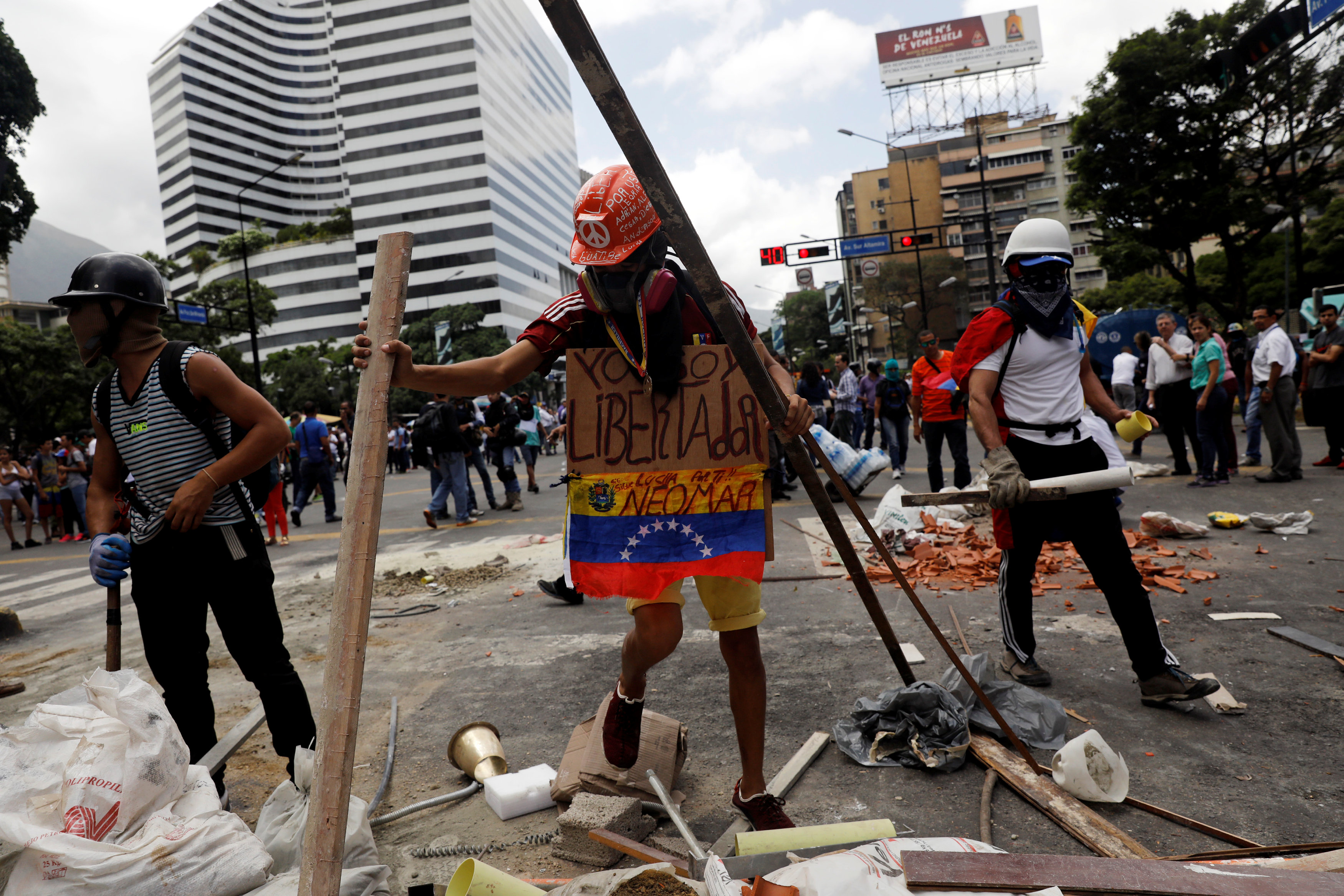 جانب من العنف فى فنزويلا