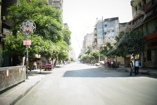 شوارع وسط القاهره في اول ايام العيد (28)
