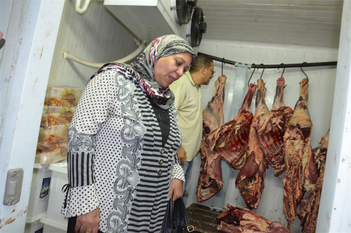 حملة علي المحلات والسلع واللحوم باسنا (1)