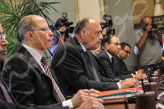 مؤتمر وزيري الخارجية المصري والسوداني (4)