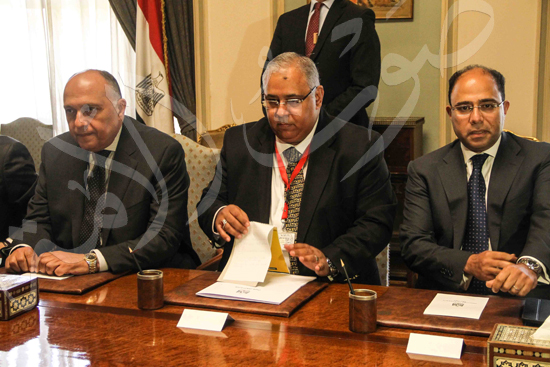 مؤتمر وزيري الخارجية المصري والسوداني (22)