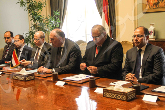 مؤتمر وزيري الخارجية المصري والسوداني (6)