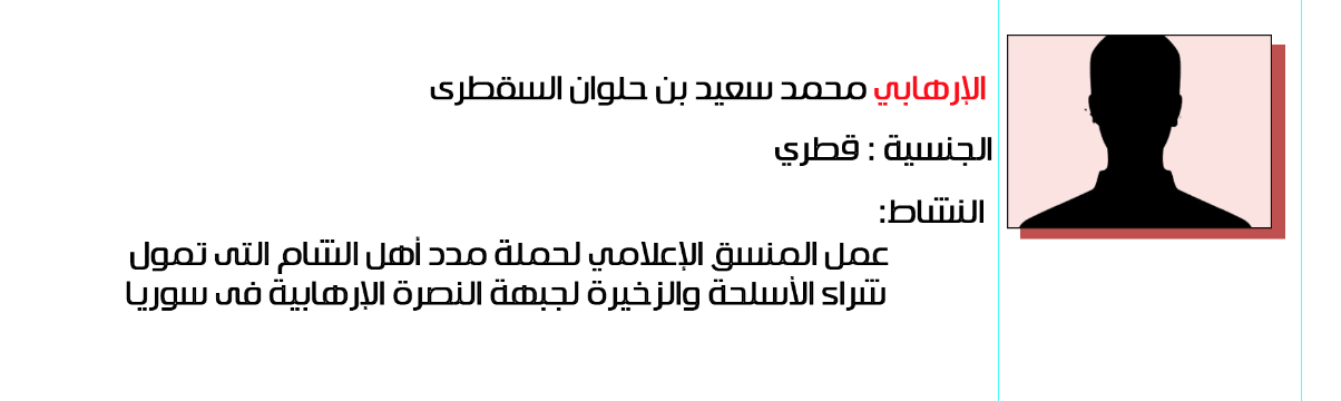 محمد سعيد بن حلوان السقطري قطر