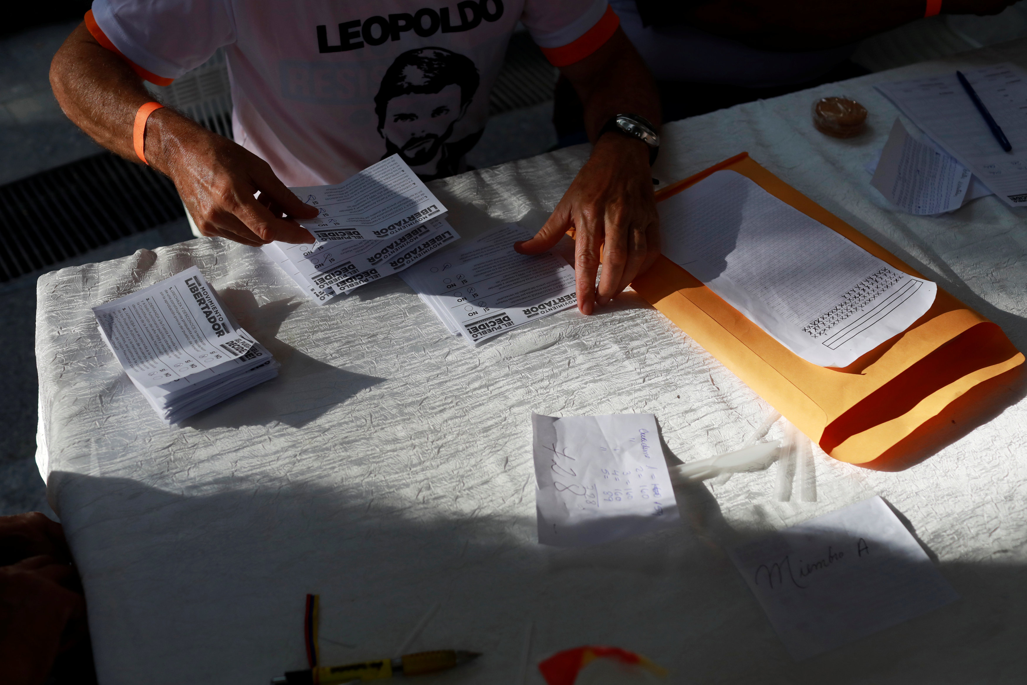 المعارضة الفنزويلية تجرى استفتاء