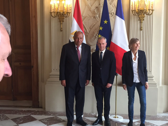 وزير الخارجية يلتقي رئيس الجمعية الوطنية الفرنسية (2)