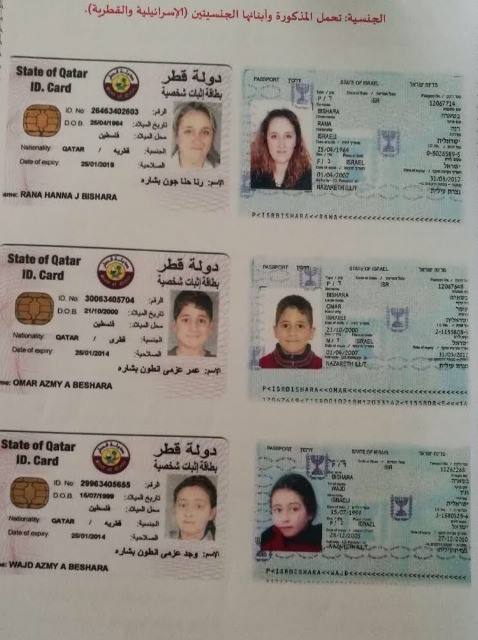 قطر تمنح جنسيتها لأفراد أسرة عزمي بشارة وناشطين الشعب القطري مهان صوت الأمة
