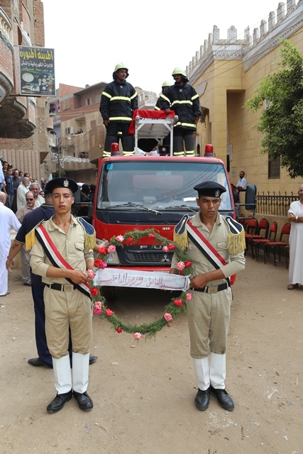 جنازة الشهيد ملازم أول تامر عبدالحافظ  (2)