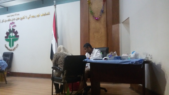 القوي العاملة و الصحة ينظمان حملة لتحليل فيرس C  (5)