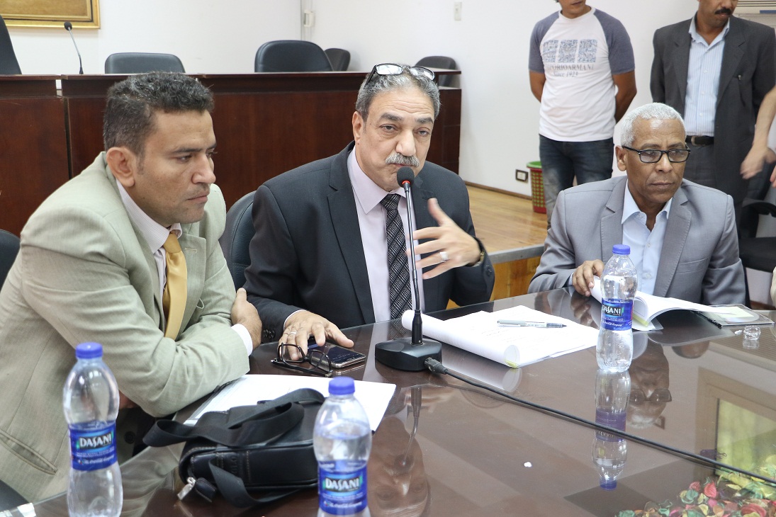عامر يلتقي الأمانة العامة لمؤتمر أدباء مصر (3)