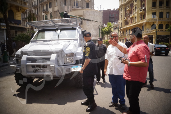 مدير أمن القاهرة يتفقد الخدمات الأمنية ويهنئ المواطنين بالمتنزهات (1)