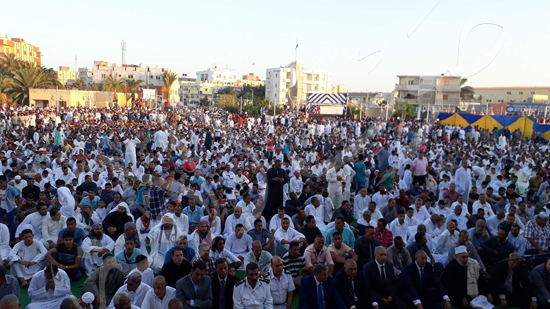 صلاة العيد بمسجد الميناء بالغردقة3