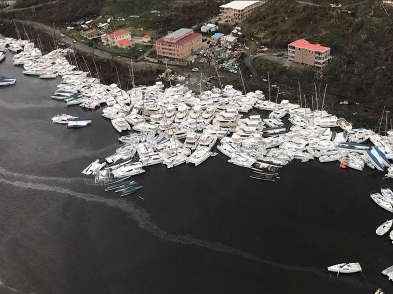 اصطدام المراكب واليخوت على سواحل فلوريدا