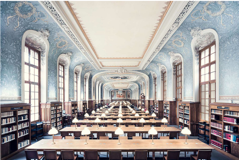 مكتبة السوربون، سال جاكلين دي روميلي، باريس، 1897