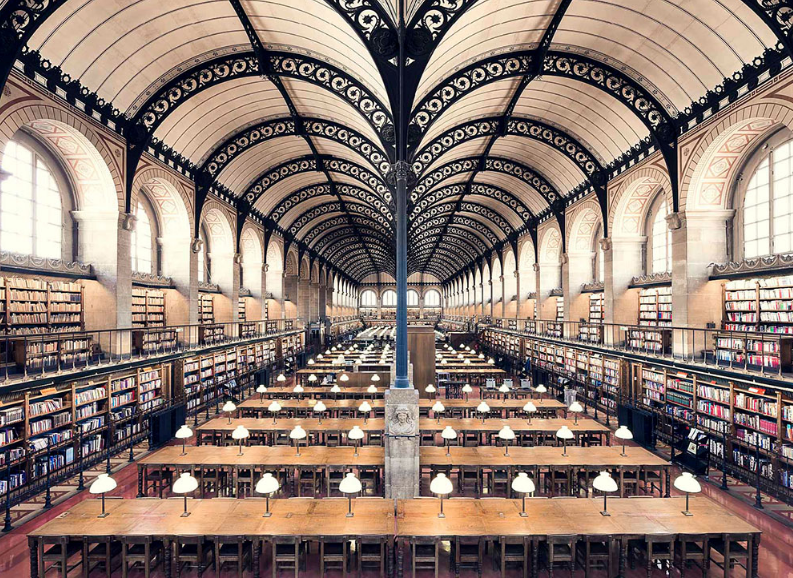 مكتبة سينت-جينيف، باريس، 1850