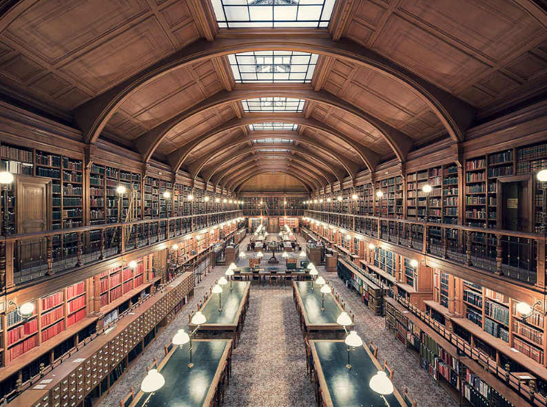 مكتبة فندق فيل باريس، باريس، 1890