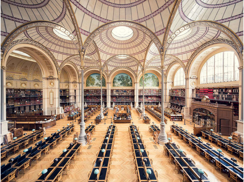 المكتبة المحلية لفرنسا سال لابروست باريس 1868