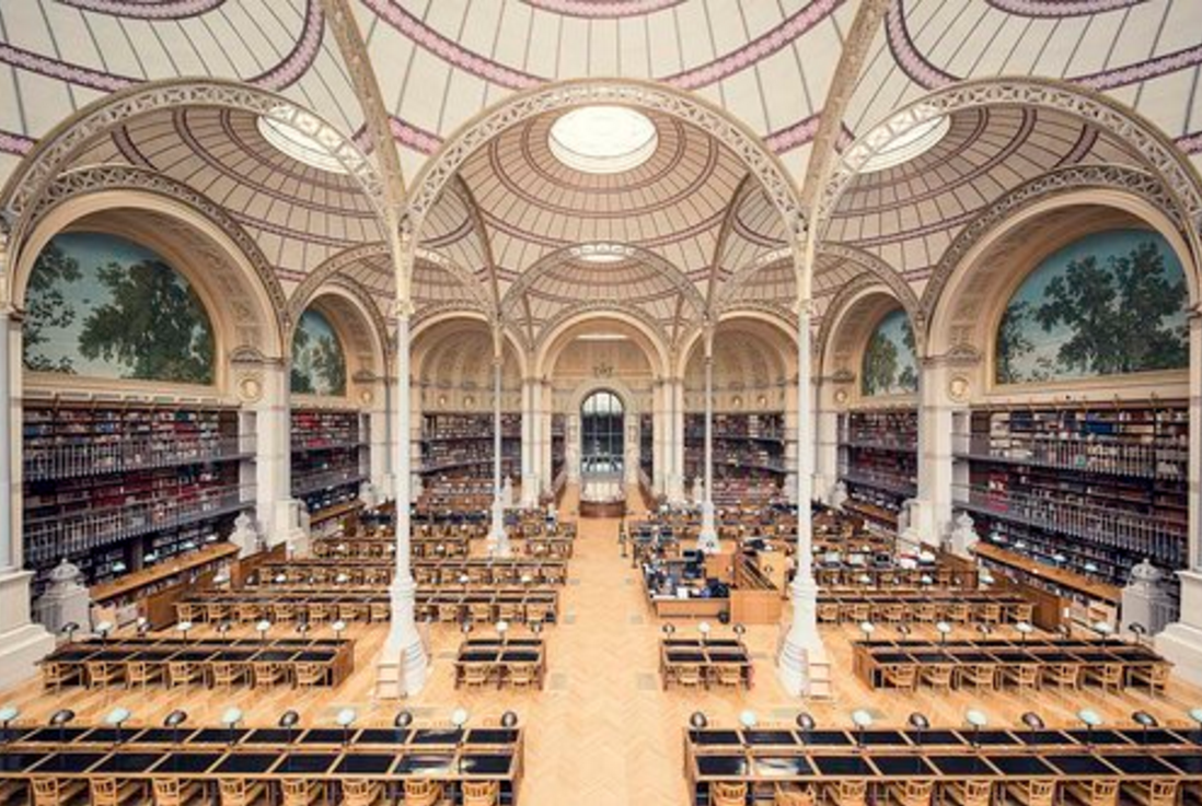 المكتبة الوطنية في فرنسا، سال لابروست، باريس، 1868