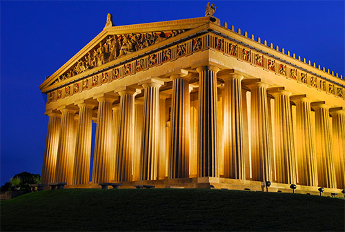 المعبد اليوناني الاصلي