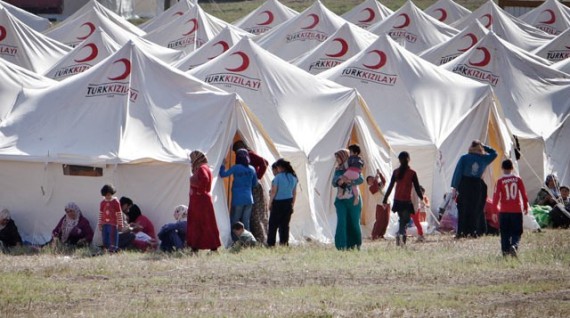 مخيمات اللجوء للسوريين في تركيا
