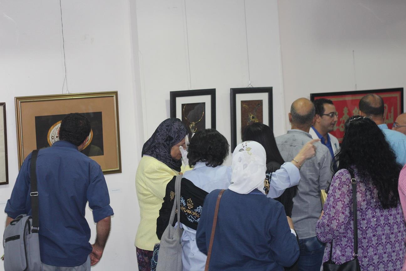 جمهور ملتقى الخط العربي ضمن فعاليات الأقصر عاصمة للثقافة العربية