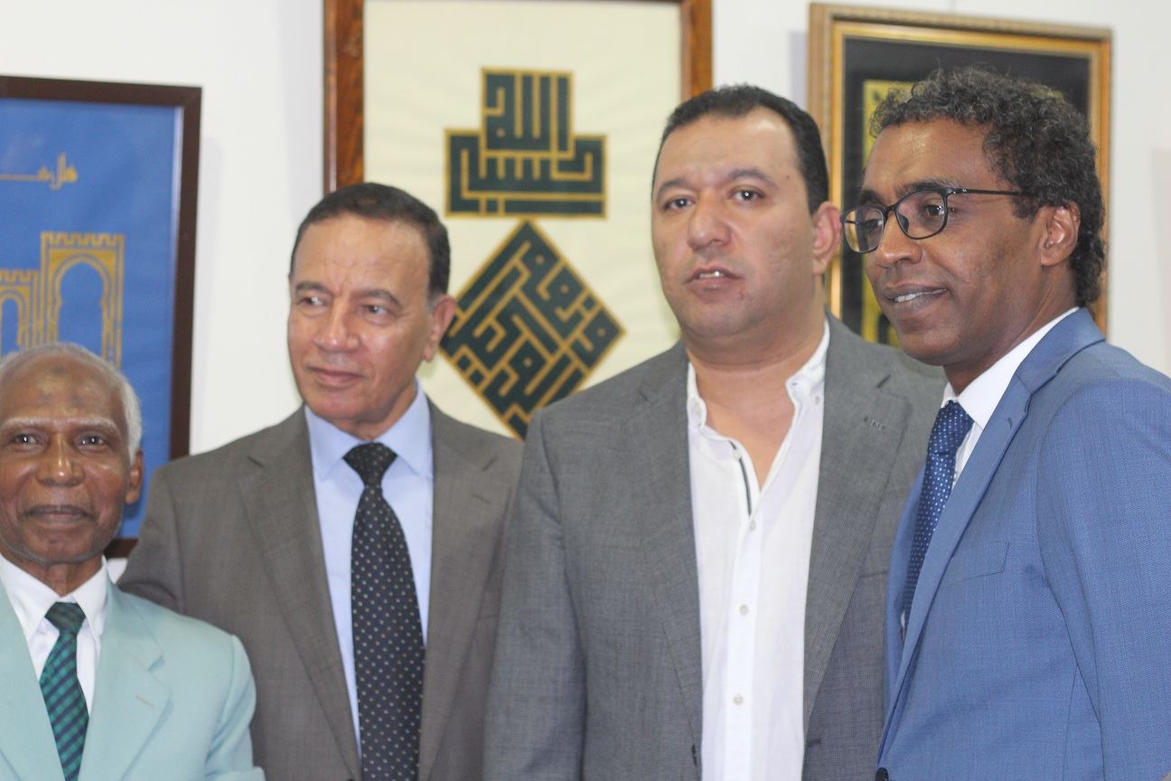 خلال افتتاح ملتقى الخط العربي ضمن فعاليات الأقصر عاصمة للثقافة العربية