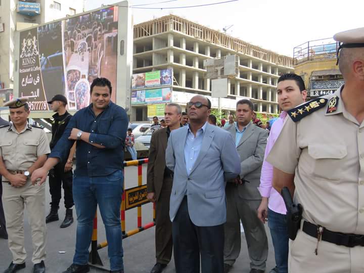 مدير أمن الغربيه يتفقد مركز شرطة طنطا