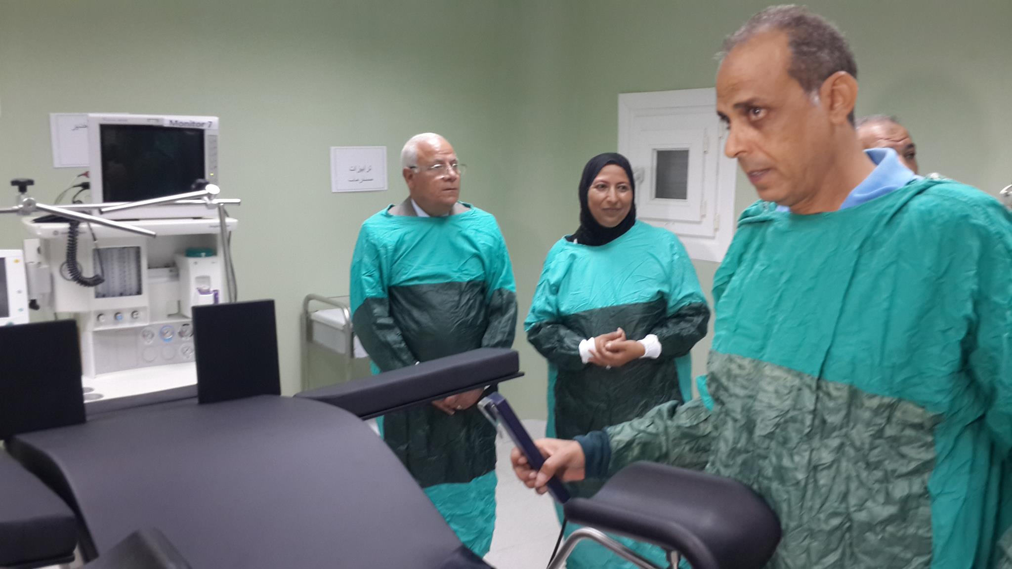 افتتاح قسم جراحة المخ والاعصاب بمستشفي بورسعيد العام1