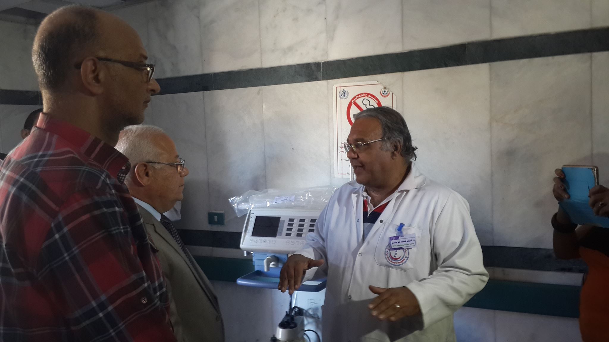 افتتاح قسم جراحة المخ والاعصاب بمستشفي بورسعيد العام6