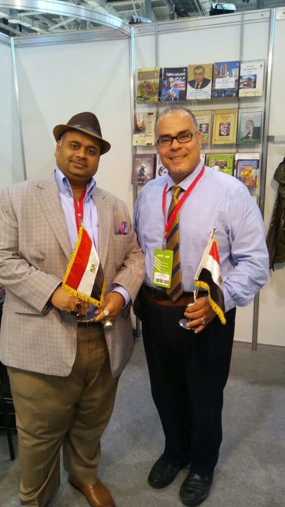 جناح مصر في معرض موسكو الدولي للكتاب (1)