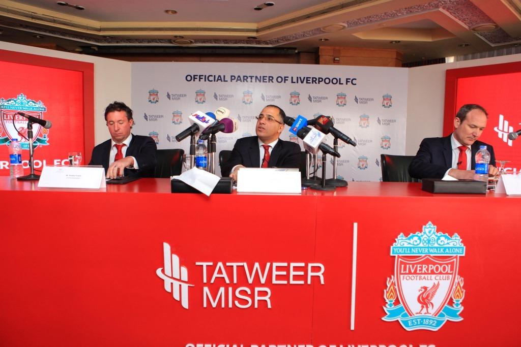 انطلاق الشراكة بين شركة تطوير مصر ونادي ليفربول الإنجليزي (2)
