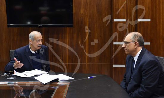 شريف إسماعيل يلتقي الوزراء الجدد بعد موافقة البرلمان على التعديلات (5)