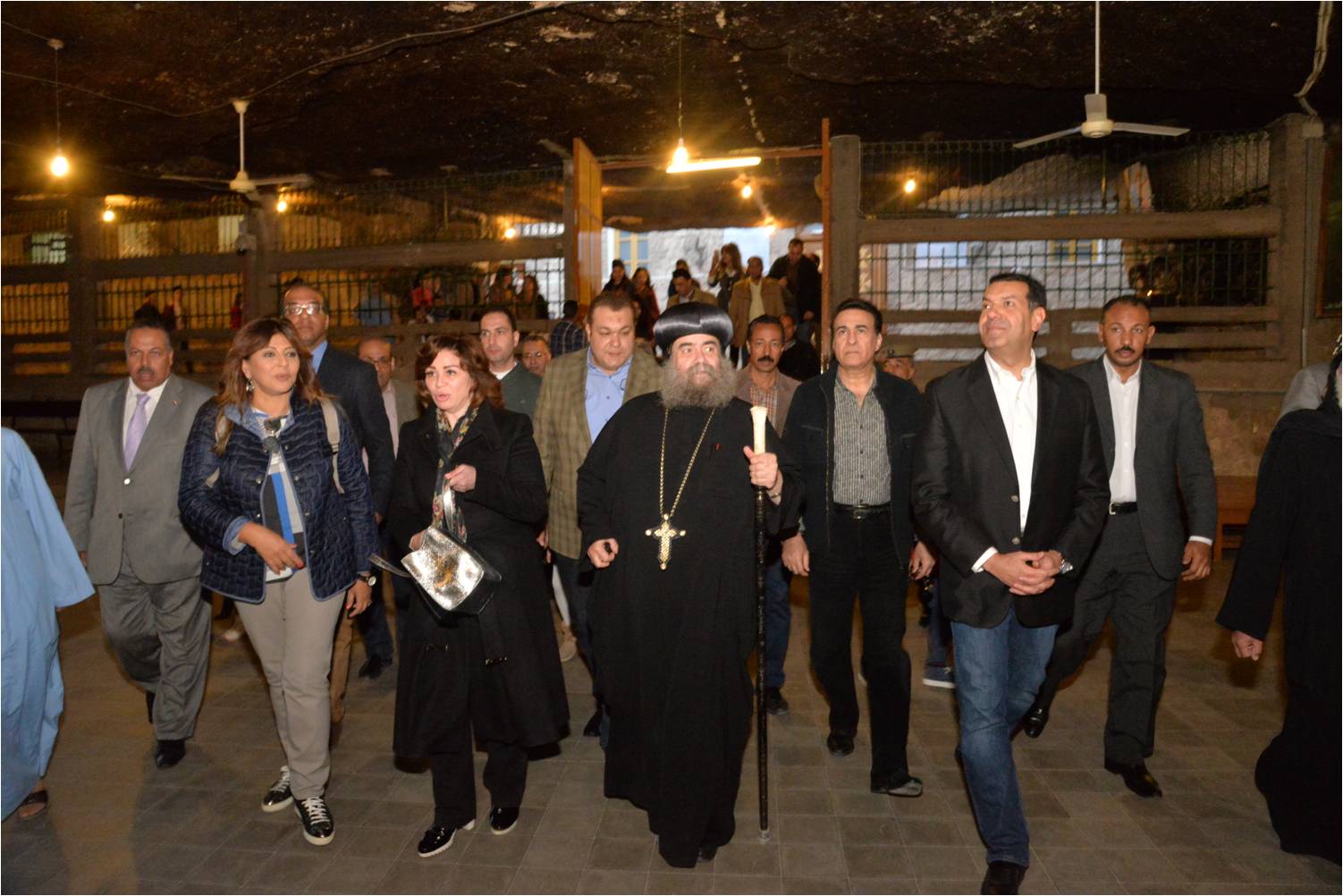زيارة محافظ أسيوط وفنانين لمسار رحلة العائلة المقدسة ـ الدير المحرق والعذراء (8)