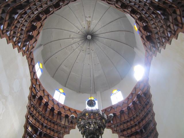 من داخل مسجد البوصيرى 