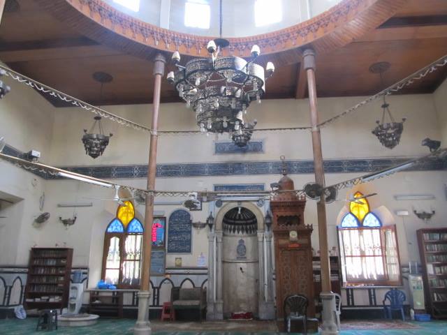 من داخل مسجد البوصيرى 3