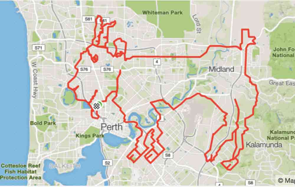 تطبيق Strava