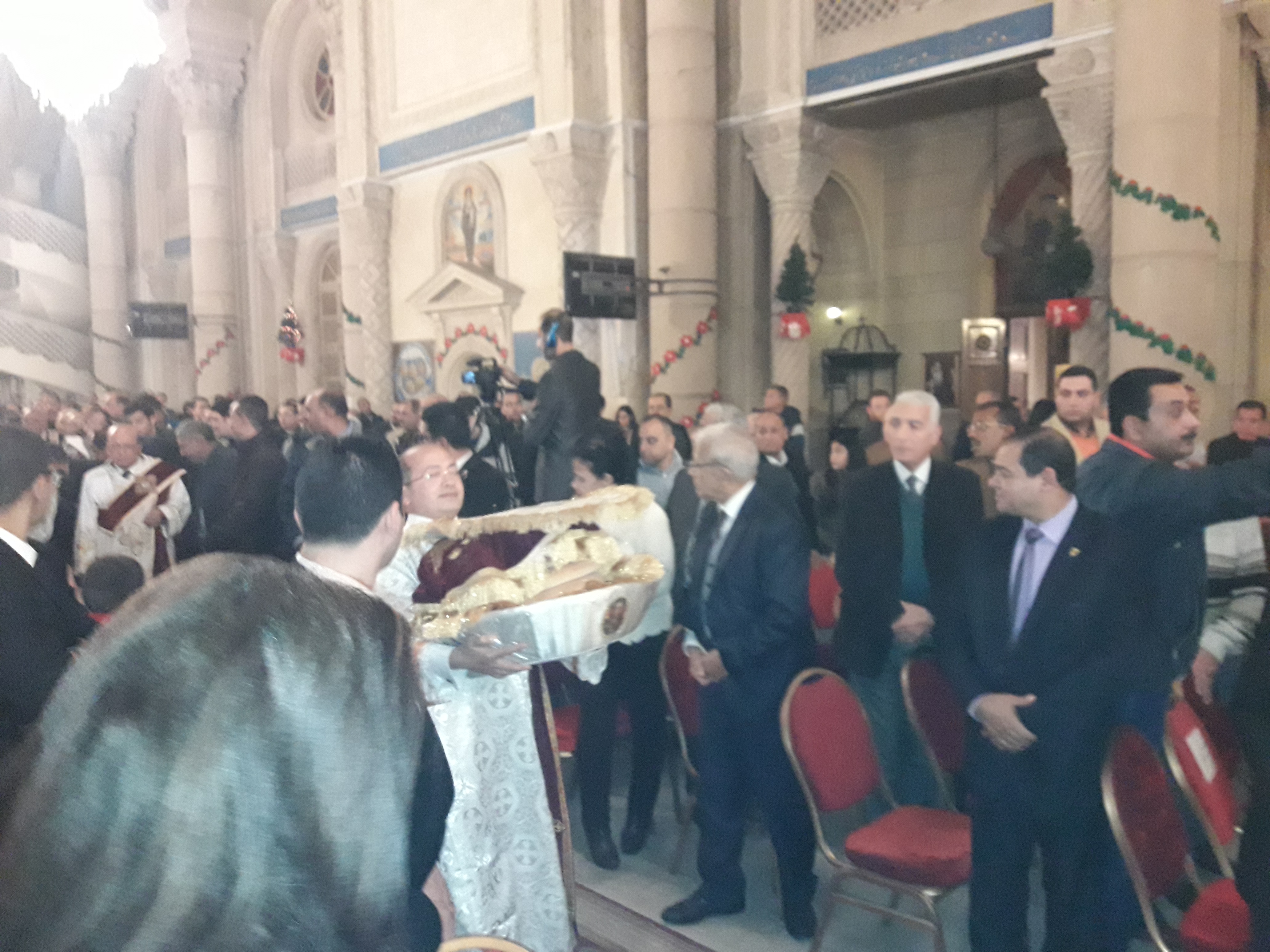  قداس عيد الميلاد بالكنيسة المرقسية بالإسكندرية (2)