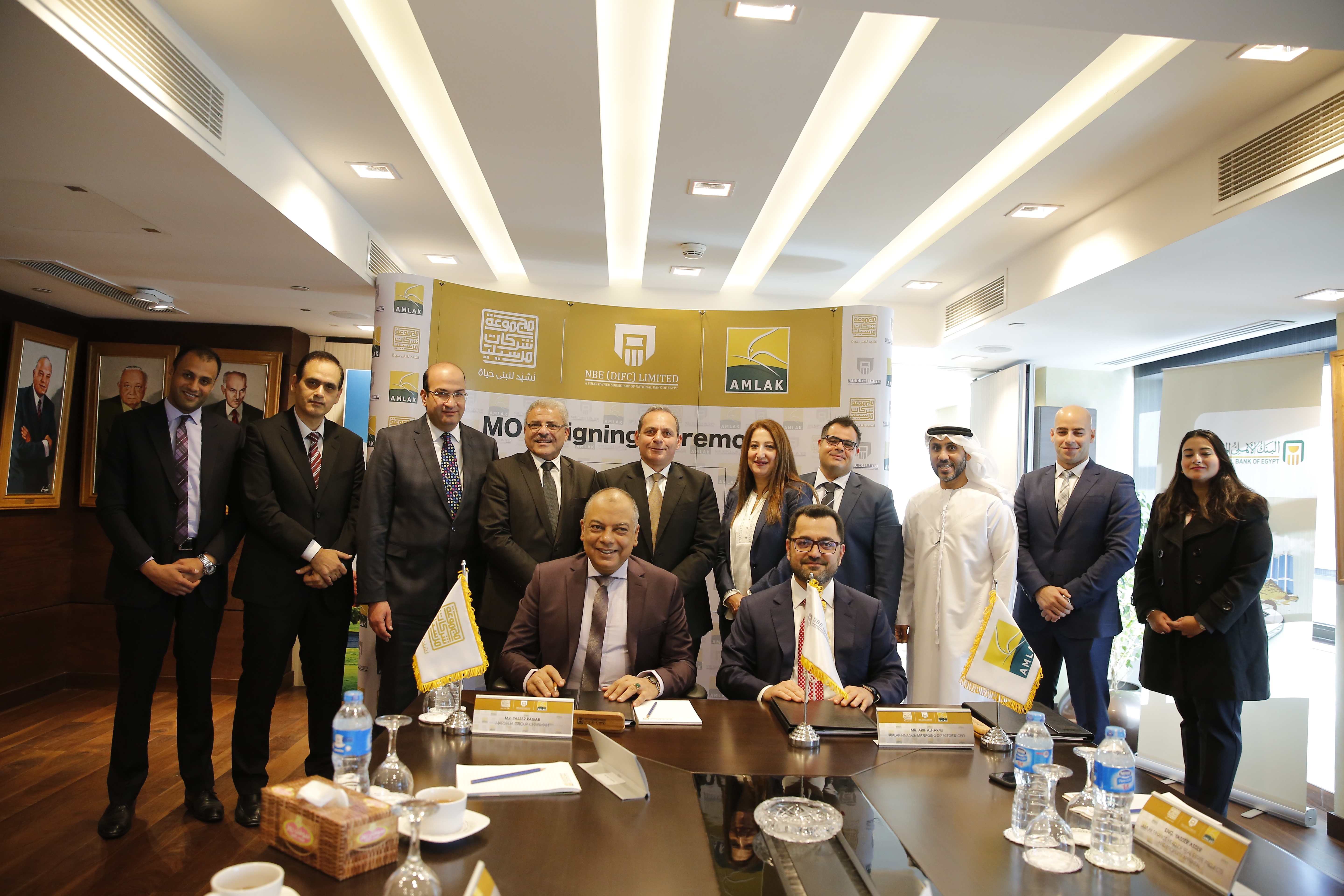 مجموعة شركات مرسيليا توقع مذكرة تفاهم مع أملاك الإماراتية لتطوير احدث مشروعاتها بالقاهرة (2)