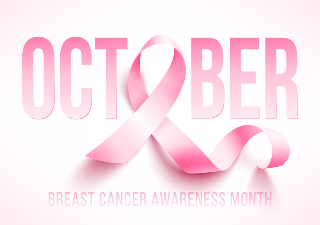 شعار اكتوبر شهر التوعيه من سرطان الثدرى