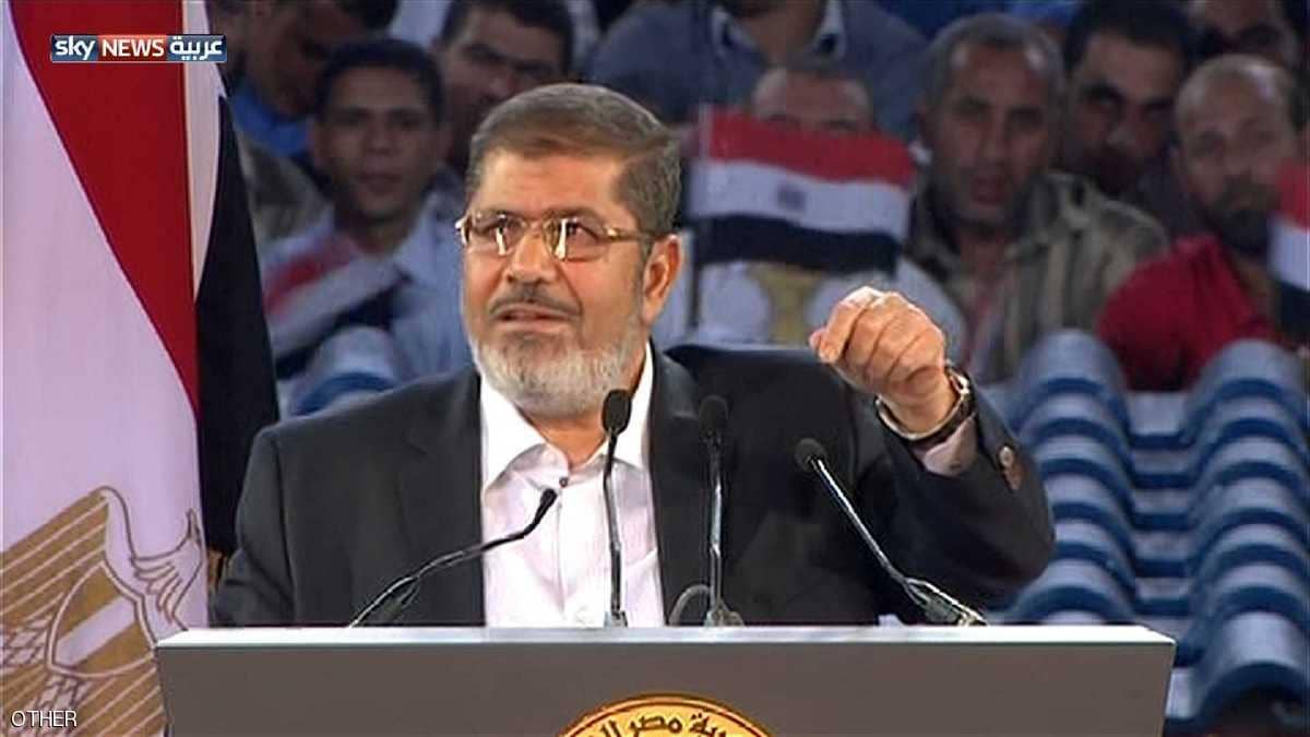 المعزول مرسى فى خطاب نصر اكتوبر
