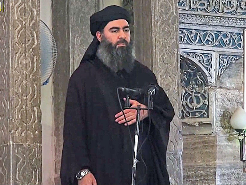 ابو بكر البغدادى زعيم داعش