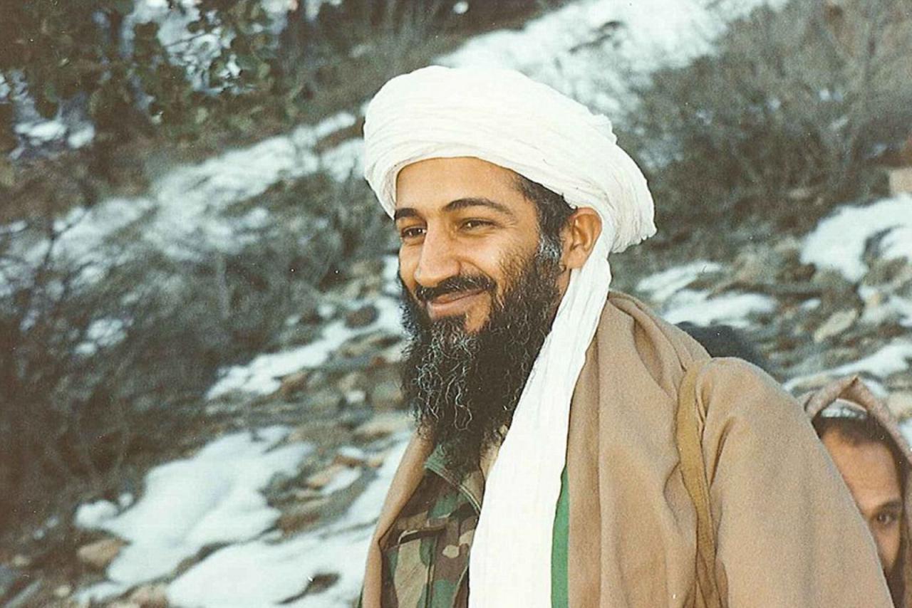 اسامة بن لادن زعيم القاعدة