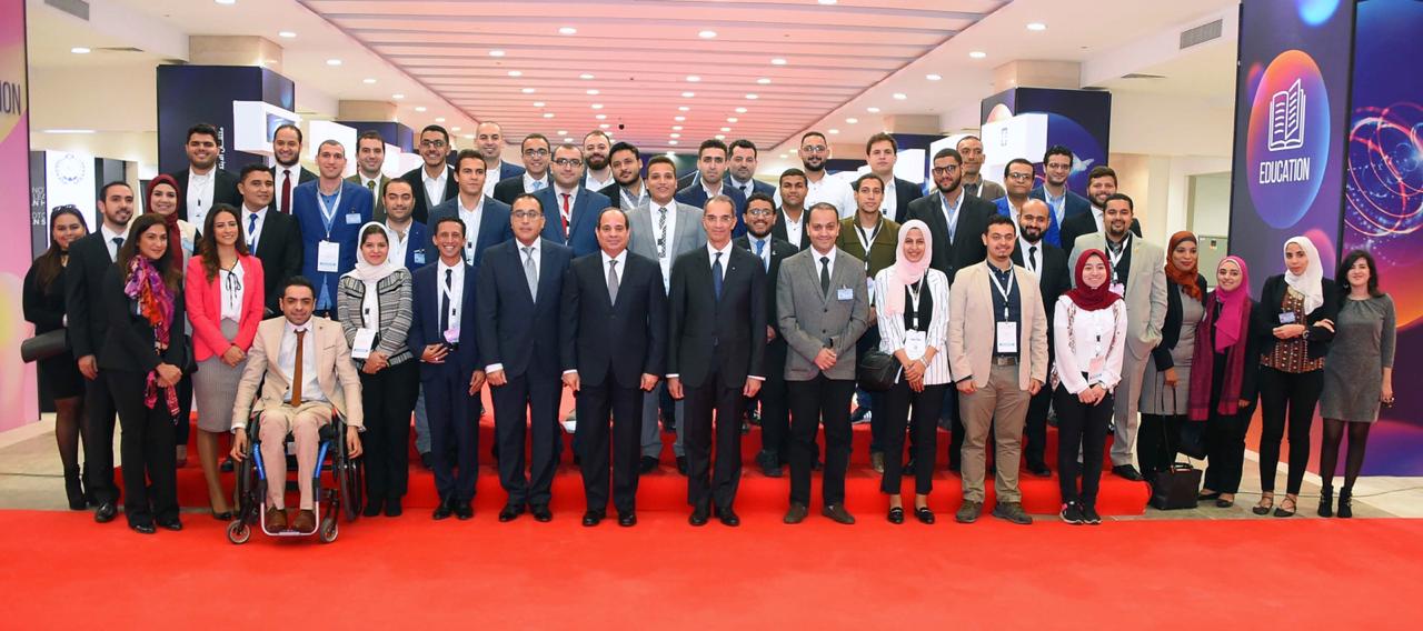 افتتاح الدورة الثانية والعشرين لمؤتمر ومعرض القاهرة الدولي للاتصالات وتكنولوجيا المعلومات (1)